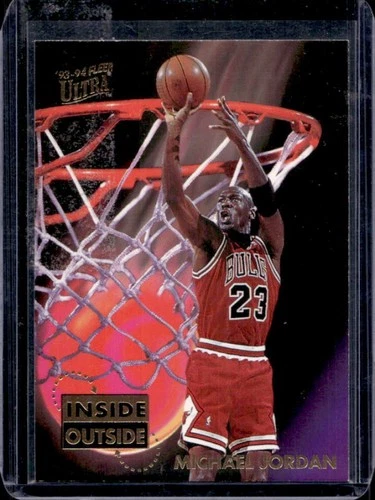 1993-94 Fleer Ultra Michael Jordan Inside Outside #4 Bulls