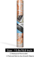 Peel and Stick Blue Wallpaper Marble Contact Paper Peel and Stick Countertops...