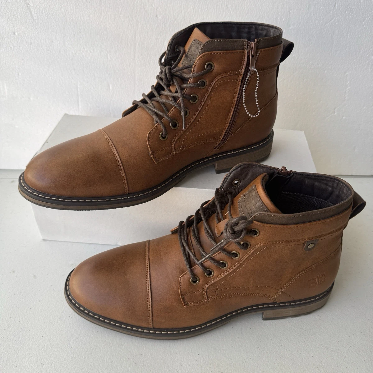 Bull Boxer Men\'s Size 10 Cognac Kullen Boot Shoes Leather Made New without Box Bullboxer Boots for Men for Sale | Shop New & Used Men main image 3