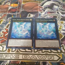 ×2 Chasma, Dragon Ruler of Auroras, 1st Edition, ALIN-EN047, Secret Rare, NM