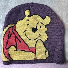 Vintage Winnie The Pooh Beanie Hat Y2K
