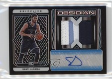 2021 Obsidian Rookie Jersey FOTL Electric Etch Blue /16 Santi Aldama Auto 0fo5