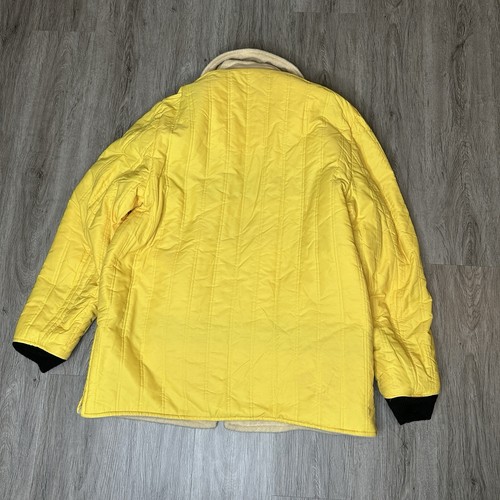 VTG 60s Hudson’s Bay 4 Point Striped Wool Reversible Coat Jacket Size XL Canada - Picture 11 of 12