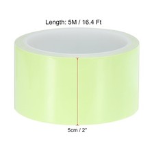 2" x 16.4Ft Glow in The Dark Tape, Neon Luminous Reflective Waterproof Sticke...