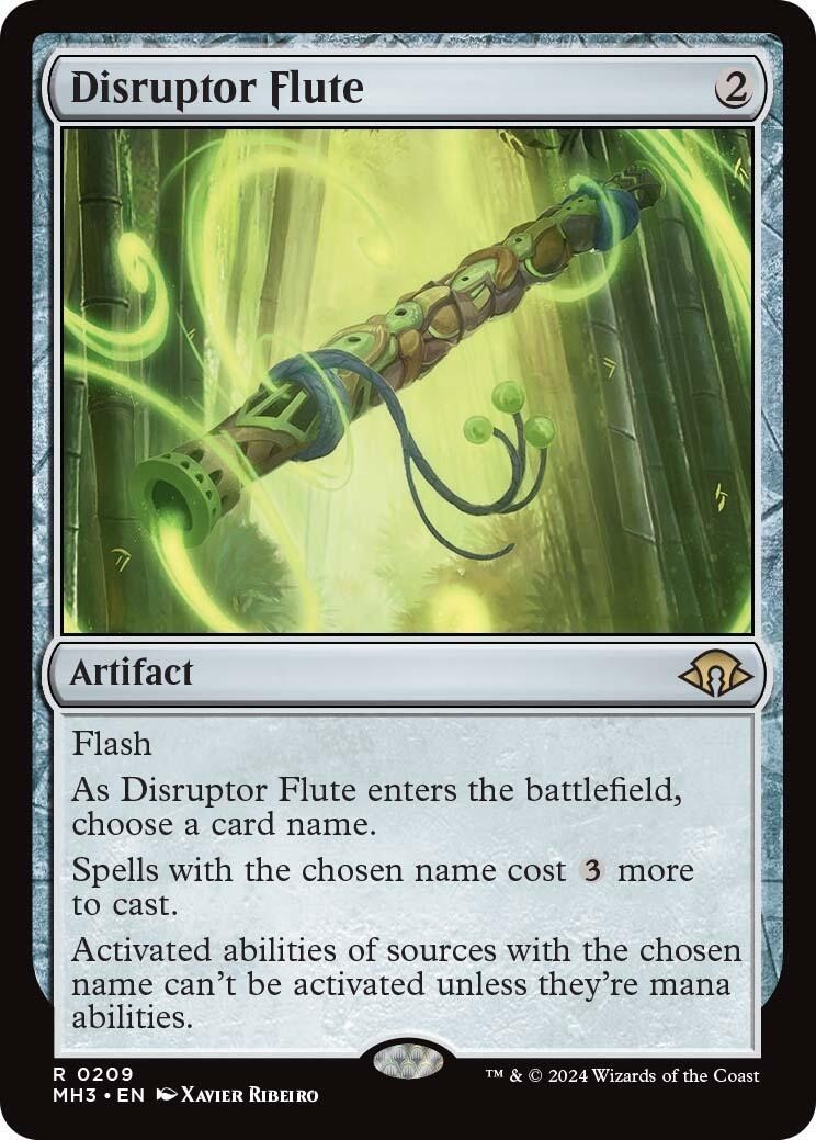 Disruptor Flute Modern Horizons 3 Magic 209 Near Mint Rare