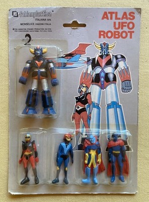 Fabianplastica Goldrake Grandizer Vintage Toy Moc 