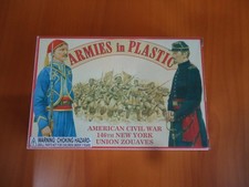 Armies in Plastic American Civil War 20 Union Zouaves 146th New York Sealed 