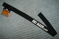 OLLIE'S BACKSIDE Boot Carrier Strap Black, SKI HAUS NEW w TAG