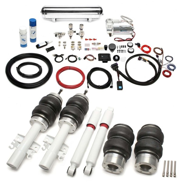 TA Technix Luftfahrwerk Airmanagement VW Transporter T5 T6 19L Chromtank-image