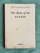 The Book Of The Austin Ten , Pitman's Motorist Library