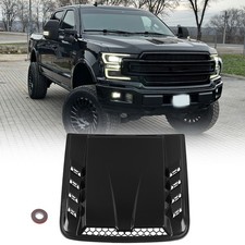For Ford F-150 F-250 Air Flow Intake Hood Scoop Vent Bonnet Cover Gloss Black For Ford F-150 F-250 Air Flow Intake Hood Scoop Vent Bonnet Cover Gloss Black