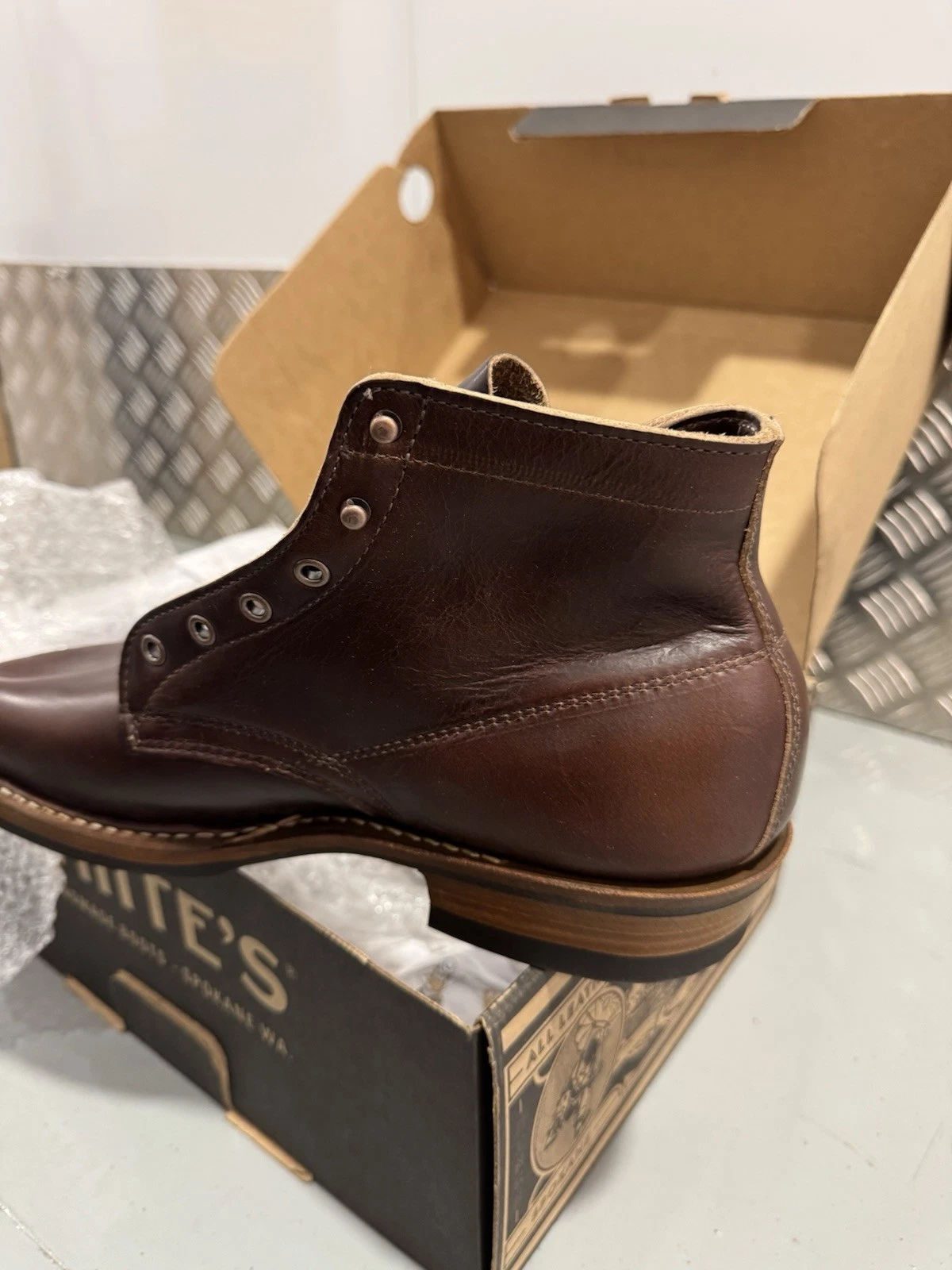 White's Boots 2332-W Semi-Dress Western Brown Chromexcel Size US 10.5 D New 5