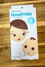NEW FridaBaby Nasal Aspirator NoseFrida the Snotsucker w 24 filters