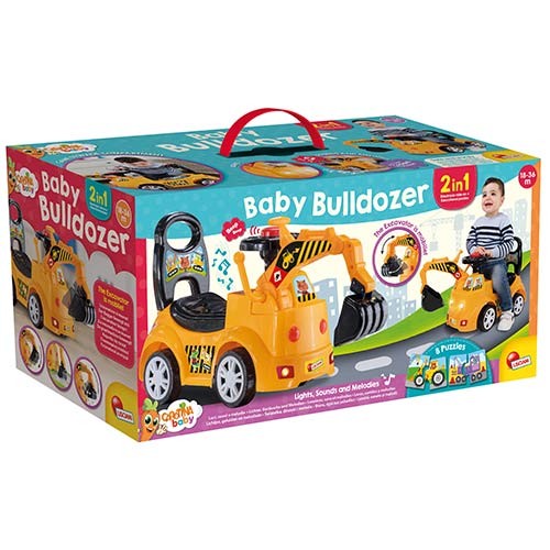 CAROTINA BABY RIDE ON BULLDOZER
