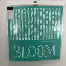 VINTAGE NEW CHALK COUTURE TRANSFER STENCIL SIZE D BLOOM AND BLOSSOM COLLECTION
