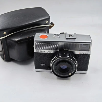 Caméra Vintage Agfa Optima 200 - Non Testée, Signes D'Utilisation - Photo 1/4
