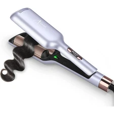 Aima Beauty 2 Barrel Curling Wand, Lavender Purple