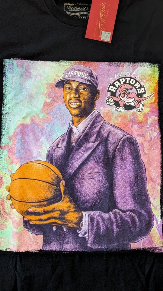 Camiseta Mitchell & Ness Tracy McGrady Toronto Raptors Draft Day 2XL NUEVA CON ETIQUETAS $40 Rtl Foto 3 de 4