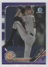 2019 Bowman Chrome Prospects Purple Refractor 125/250 Sean Hjelle #BCP-183 0b0