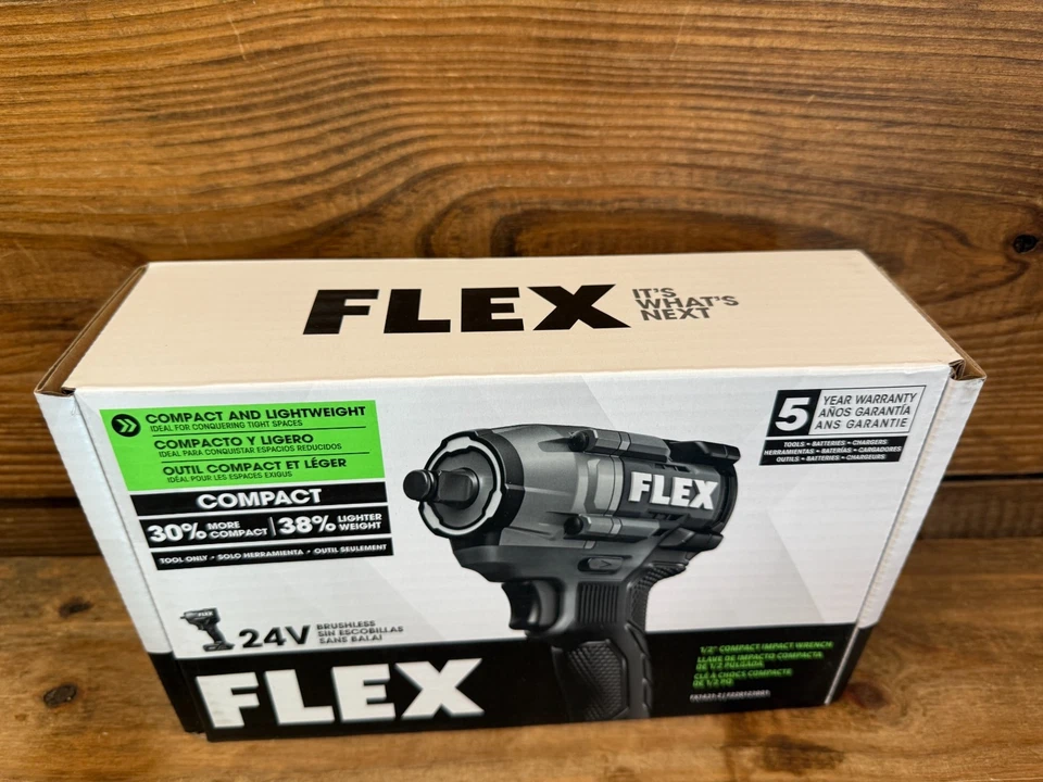 Flex 24V 1/2" Impact Wrench FX1431-Z Professional Grade Tool Only (Quantity) - Image 2 of 4