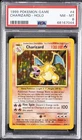 1999 POKEMON BASE SET UNLIMITED #4 CHARIZARD-HOLO PSA 8