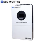 ECO-WORTHY 6KW Solar Inverter 48V DC-120V/240V AC Split Phase Off-Grid