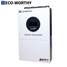 ECO-WORTHY 6KW Solar Inverter 48V DC-120V/240...