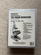 Tasco 750 Power Microscope Educational Discovery Kit with Accessories
