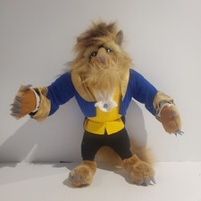 Vintage 1992 Mattel Disney 14  Beauty and The Beast Plush Stuffed Animal