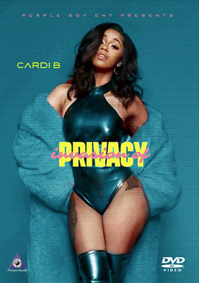 Cardi B Music Video Collection DVD Migos Nicki Minaj Bruno Mars Maroon 5 Ozuna