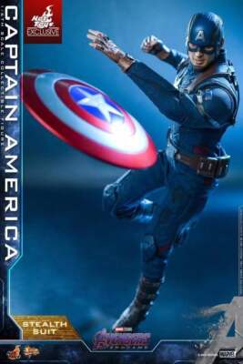 New Hot toys MMS607 Avengers Endgame Captain America (Stealth Suit