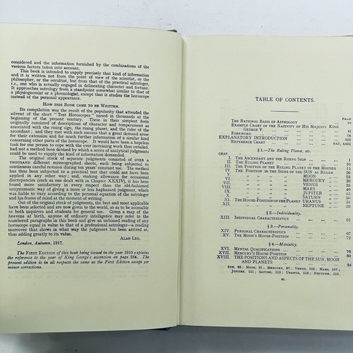Astrology Alan Leo Key to Your Own Nativity 1973 Hardcover Book - Picture 7 of 16