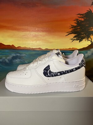 air force black paisley