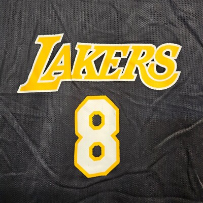 Rare Vintage 90s Champion Los Angeles Lakers Kobe Bryant 8