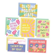 S O Fun Thinking of You Cards with Envelopes - Colorful Thinking of You Card