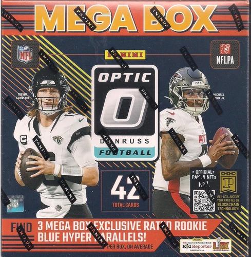 2024 Panini Donruss Optic NFL Football Sealed Mega Box 1 Auto or Memorabilia