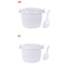 Hervidor de arroz portátil para microondas PP de grado alimenticio Freebily con paleta de arroz AU