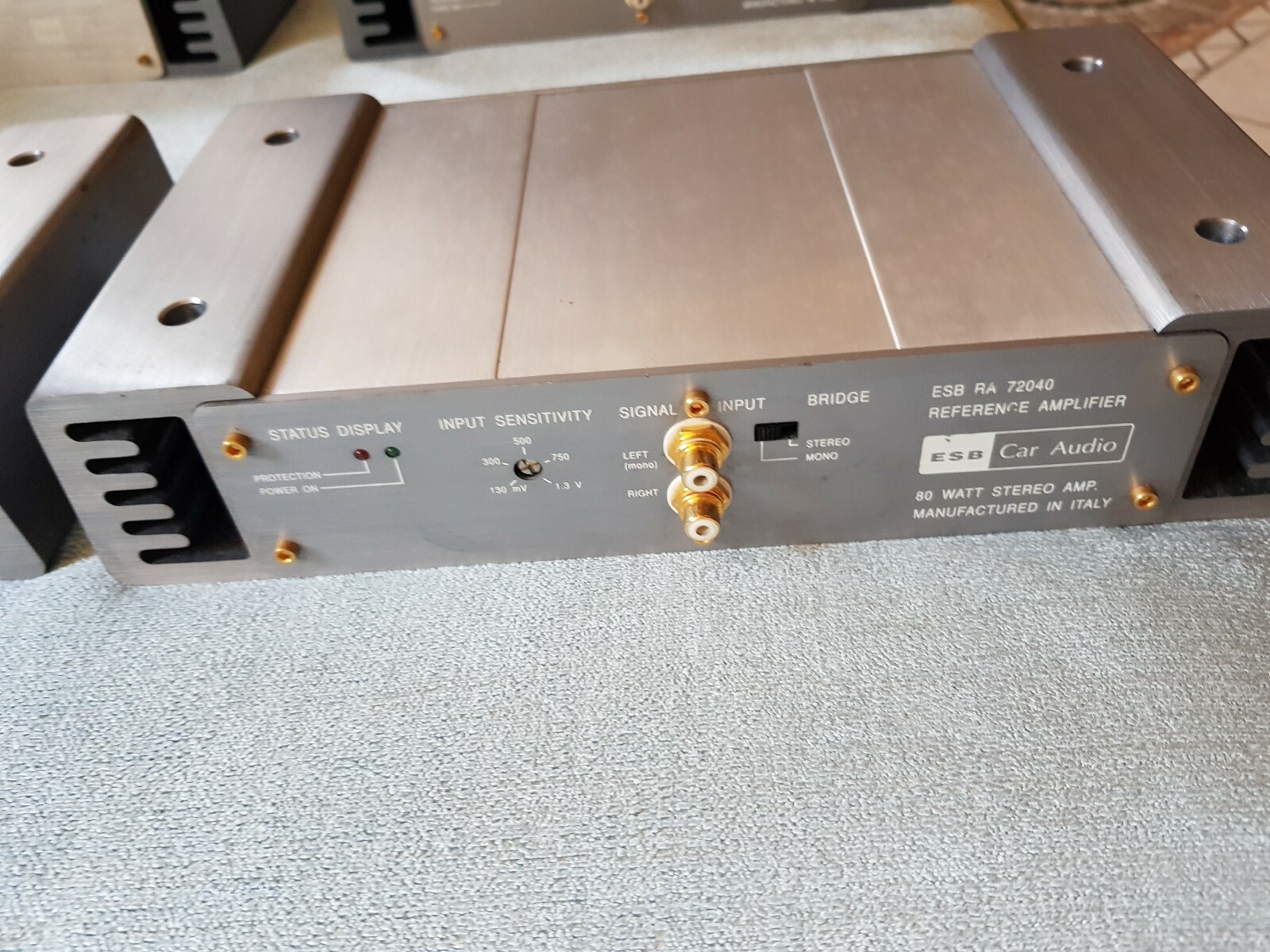 AMPLIFICATORE ESB RA 7240 Old School Italian flag Nazionali Car Audio
