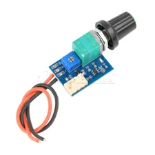 DC 12V PWM Fan Governor Speed Control with Knob 4-Wire Switch Fan Regulation
