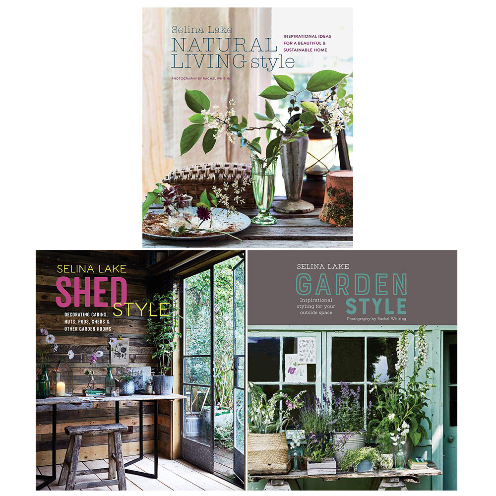 Selina Lake 3 Books Collection Set Natural Living Style, Garden Shed Decorating - Image 2