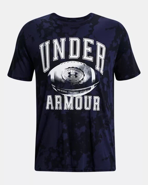 Under Armour Football Printed Short Sleeve T-Shirt Mens XL