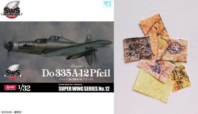 Zoukei-Mura / DORNIER DO 335 A-12 PFEIL + 6 Gefechtskarten im Maßstab 1:32