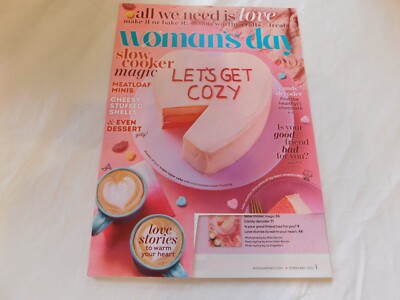 Woman's Day Let's Get Cozy February 2021 All We Need is Love Slow Cooker Magic