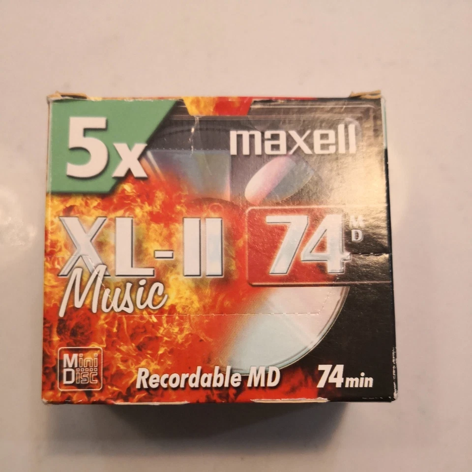 Minidisco Maxell XL-II MD 74 X 4 - Nuevo y precintado  Foto 4 de 4