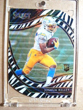 2020 Joshua Kelley Panini Select Rookie Zebra Prizm Field Level RC SSP MINT 🔥🔥