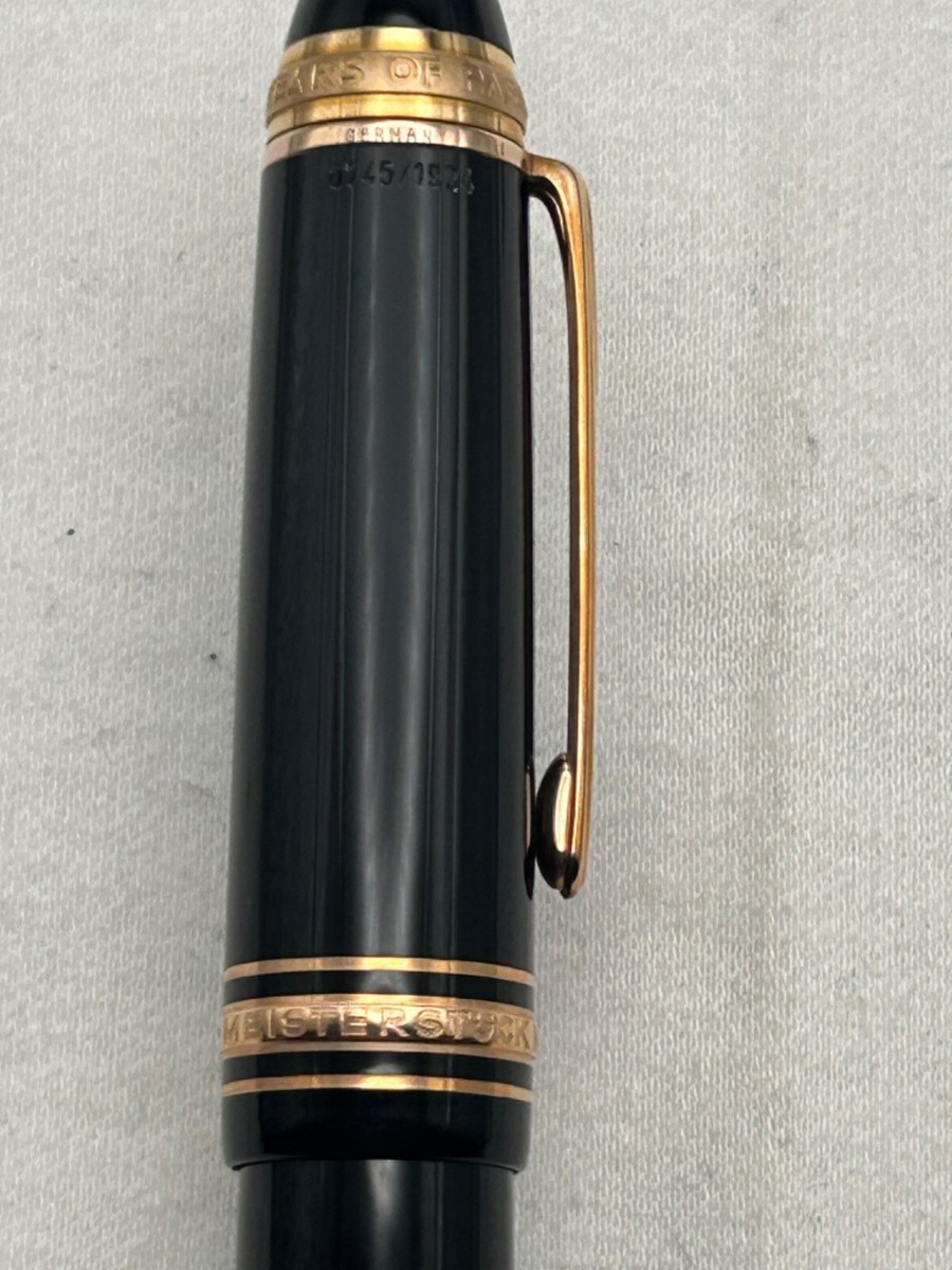 モンブラン75周年149 LE Montblanc 75th Anniversary 149 FP , LE 1924, 18K M Nib-Exc