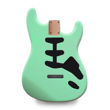 Stratocaster Guitar Body SSS - Seafoam Green Vintage Nitro Satin - 2 Piece Alder