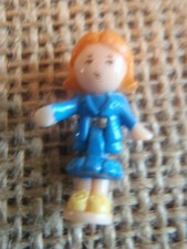 Vintage Polly Pocket Bluebird 1994 Light Up Bridal Salon Torry Doll Figure