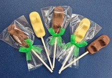 BELGIAN CHOCOLATE SKATEBOARD LOLLIPOP - BIRTHDAY - PARTY BAG FILLERS