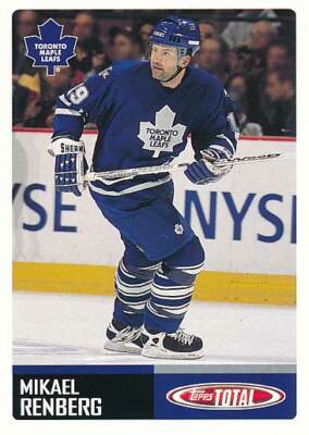 2002-03 Topps Total #152 MIKAEL RENBERG - Toronto Maple Leafs